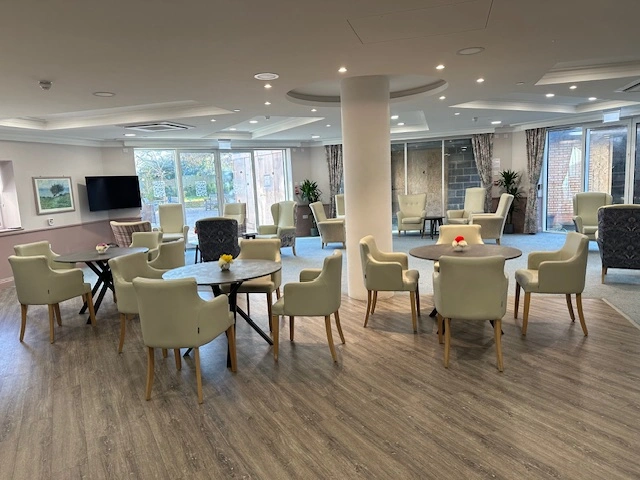 Comfortable lounge area at Forest Place Nursing Home, IG9
