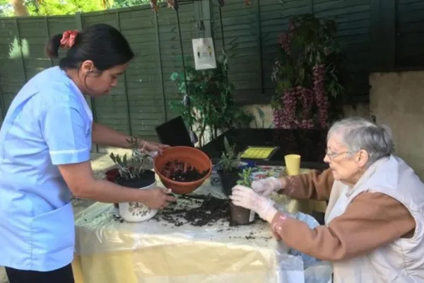 Forest Place Nursing Home care support moment